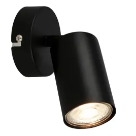 lampa-scienna-led-25w-450lm-gu10-kinkiet-reflektor-czarny-regulowany