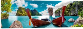 obraz-panoramiczny-lodki-egzotyka-tajlandia-ocean-natura-120x40