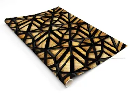 czarne-wzory-3d-drewno-okleina-laminowana-100x50cm