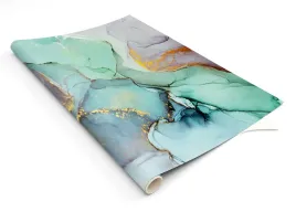 elegancka-okleina-laminowana-marmur-turkusowy