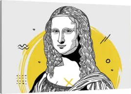 obraz-na-plotnie-mona-lisa-nowoczesny-110x70