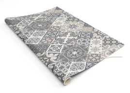 marokanski-patchwork-szary-naklejka-laminowana