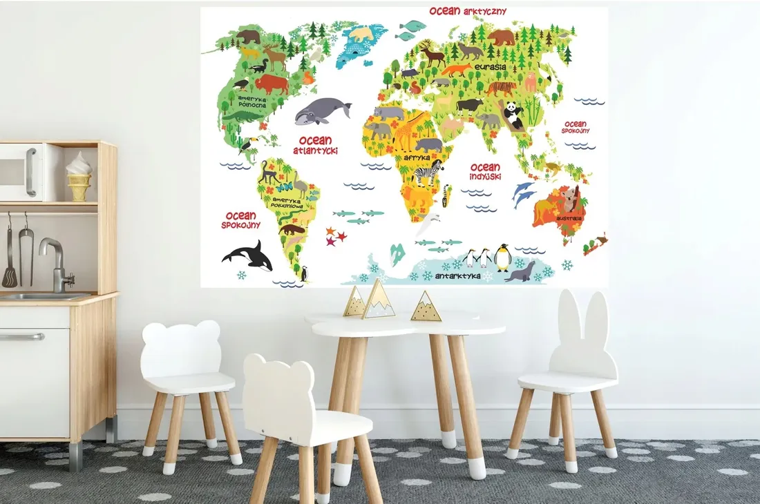 obraz-na-plotnie-dla-dzieci-mapa-90x60-wzory-stan-nowy