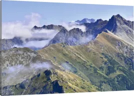 obraz-obrazy-na-plotnie-tatry-wysokie-widok-100x70