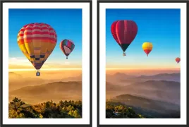 obraz-plakaty-dyptyk-60x40-kapadocja-balony-balon