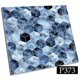 niebieskie-kafelki-pcv-winyl-30x30-zlote-szesciany