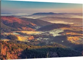 obraz-na-plotnie-do-sypialni-beskidy-widok-120x80