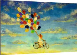 obraz-na-plotnie-dziewczyna-z-balonami-110x70