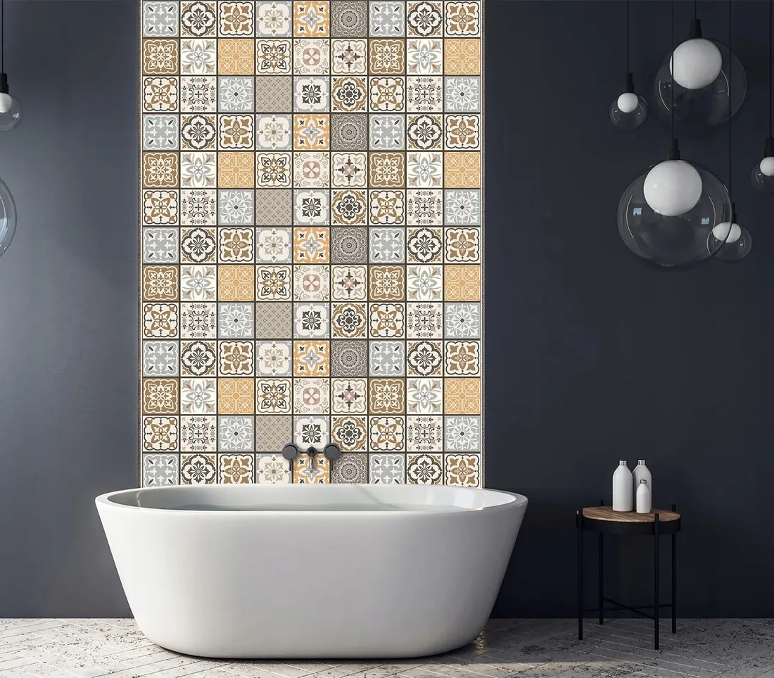 panel-scienny-panele-pcv-patchwork-bezowe-plytki-tradycyjne