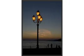 obraz-plakat-40x30-latarnia-morze-zachod-slonca