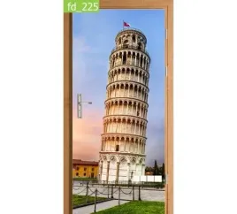 fototapeta-naklejka-na-drzwi-krzywa-wieza-w-pizie