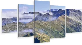 tryptyk-5-czesci-obraz-obrazy-tatry-wysokie-widok