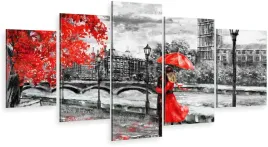 tryptyk-5-cz-na-plotnie-londyn-big-ben-london-uk