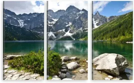 tryptyk-obraz-do-salonu-tatry-morskie-oko-jezioro