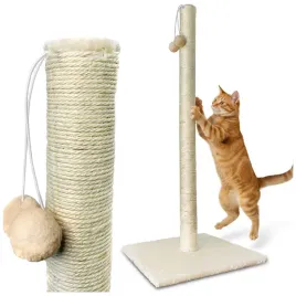 drapak-dla-kota-wysoki-legowisko-slupek-zabawka-bezowy-stopka-do-drapania