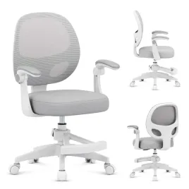 fotel-do-biurka-obrotowy-dla-dziecka-szkolny-mark-adler-szary-ergonomiczny
