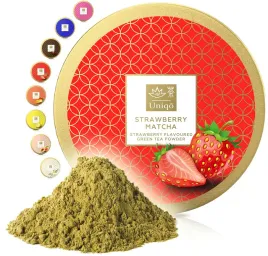tea-uniqo-zielona-herbata-matcha-truskawkowa-100percent-naturalna