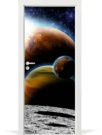 folia-fototapeta-na-drzwi-kosmos-planety-krater