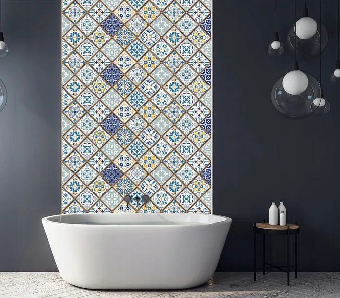 panel-samoprzylepny-scienny-dekoracyjny-pcv-na-sciane-patchwork-blue-struktura-gladka