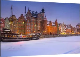 obraz-na-plotnie-gdansk-zima-statek-110x70-800-wz