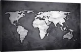obraz-na-plotnie-mapa-szara-110x70-maxwybor