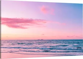 obraz-na-plotnie-ocean-plaza-zachod-120x80-980-wz