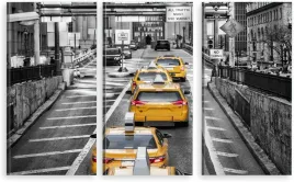 tryptyk-obraz-na-sciane-nowy-york-taxi-800-wzorow