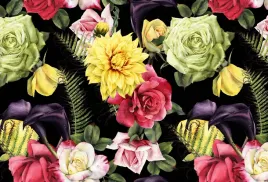 fototapety-3d-fizelina-kwiaty-dark-floral-260x173
