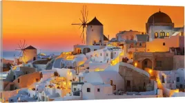 obraz-panorama-do-salonu-sypialni-santorini-100x40