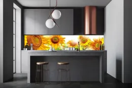 fototapeta-do-kuchni-zmywalna-sloneczniki-zolte-kwiaty-260x60