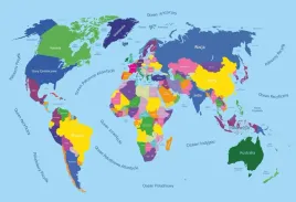 fototapeta-tapeta-mapa-swiata-polskie-napisy130x90