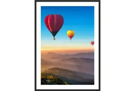 obraz-plakat-40x30-kapadocja-balon-gory-poster