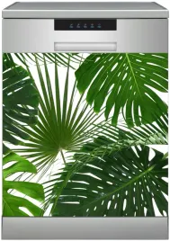 mata-ozdobna-na-zmywarke-liscie-monstera-na-wymiar