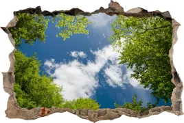 fototapeta-dziura-naklejka-na-sciane-niebo-widok