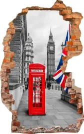 naklejki-na-sciane-fototapeta-3d-dziura-622-londyn