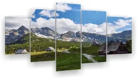 obraz-5-czesciowy-tryptyk-tatry-hala-gasienicowa