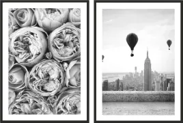 obraz-plakat-dyptyk-50x70-piwonie-balon-nowy-jork