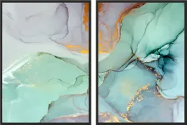 obraz-plakaty-50x70-dyptyk-marmur-abstrakcja