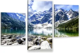 tryptyk-obraz-na-sciane-morskie-oko-tatry