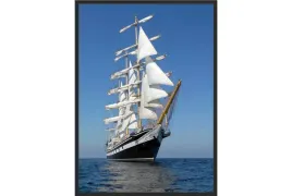 obraz-plakat-40x30-zaglowiec-statek-morze-ocean