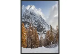 obraz-plakat-40x30-wysokie-gory-zima-w-gorach
