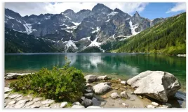obraz-na-plotnie-do-salonu-tatry-morskie-oko-jezioro-50x30