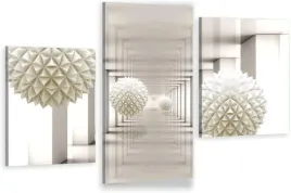 tryptyk-obraz-na-sciane-kule-tunel-loft-3d