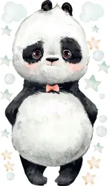 naklejki-panda-mis-pastelowy-dla-dzieci-scienna