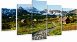 tryptyk-5-czesci-obraz-tatry-hala-gasienicowa