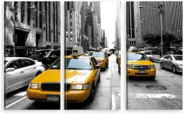 tryptyk-obraz-na-sciane-taxi-ulica-miasto-800-wz