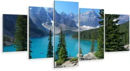 tryptyk-5-czesci-na-sciane-moraine-jezioro-800-wz