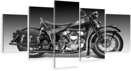 tryptyk-5-czesci-na-sciane-motor-motocykl-800-wz