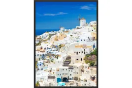 obraz-plakat-70x50-grecja-santorini-cyklady-widok