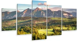 tryptyk-5-cz-na-plotnie-sciane-scienny-gory-tatry